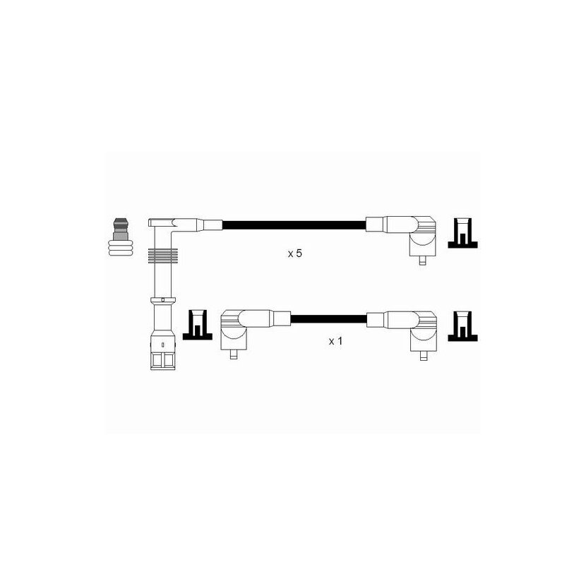 NGK Zündleitungssatz 0507 für N 101 902 02