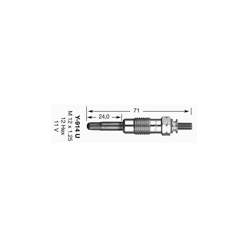 NGK Glühkerze 2643 für 60 81 22 92