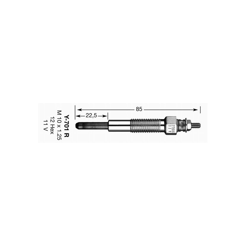 NGK Glühkerze 7464 für 4025 139