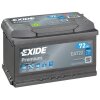 EXIDE Starterbatterie EA722 für 606777090