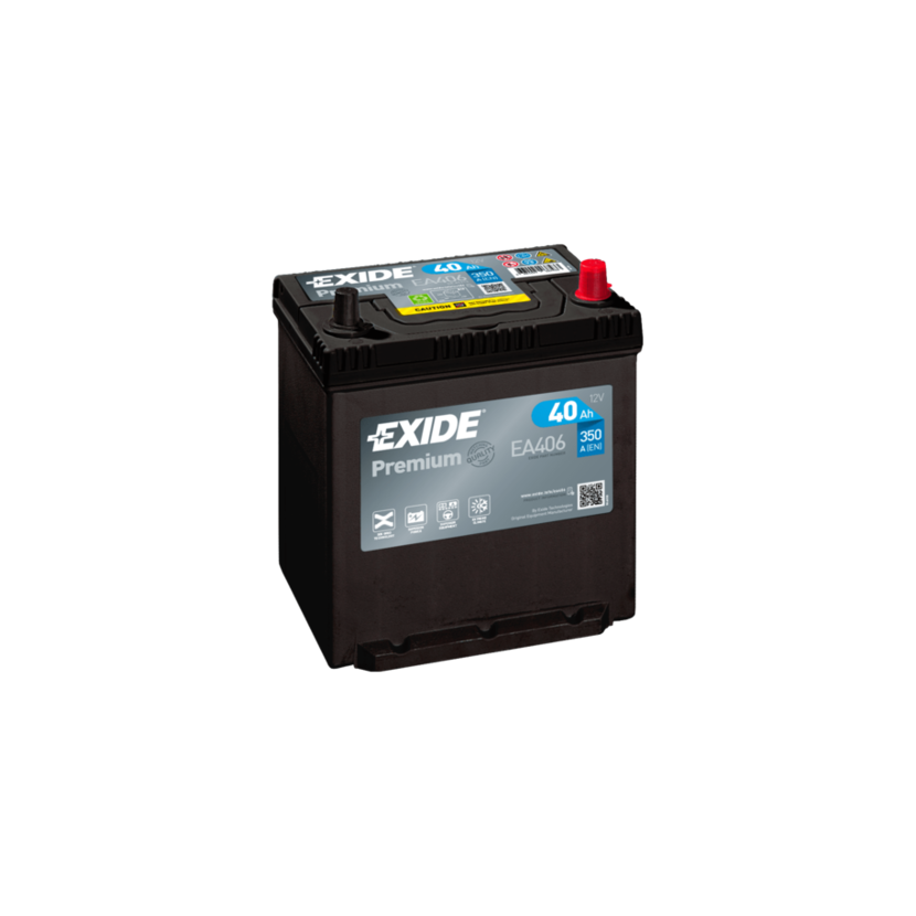 EXIDE Starterbatterie EA406 für 31500SMGE021M2