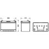 EXIDE Starterbatterie EC905 für 01579A112K