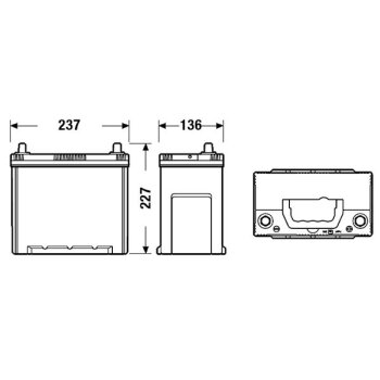 EXIDE Starterbatterie EA456 für 31500SWTZE010M1