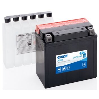 EXIDE Starterbatterie ETX9C-BS - ETX9CBS