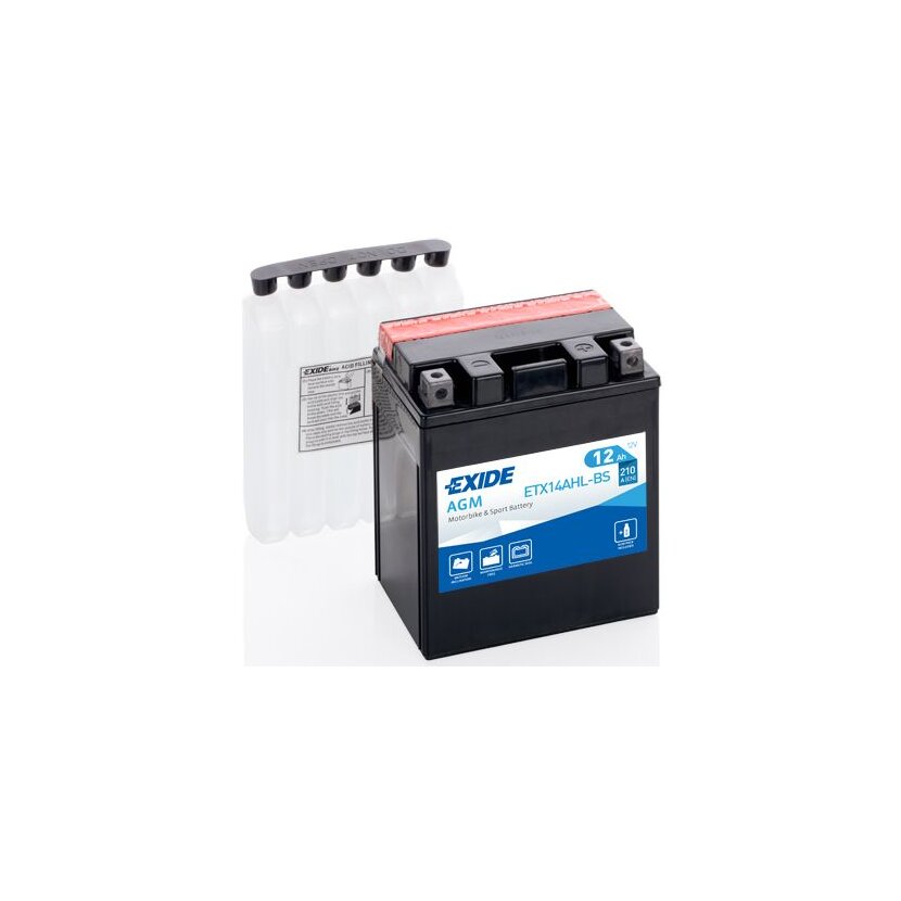 EXIDE Starterbatterie ETX14AHL-BS - ETX14AHLBS