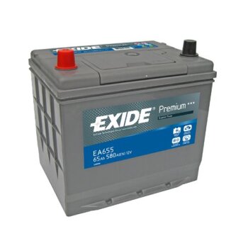 EXIDE Starterbatterie EA655