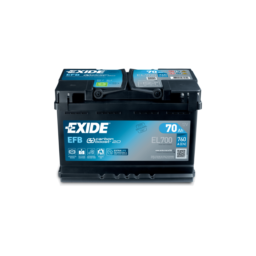 EXIDE Starterbatterie EL700 für 51832153