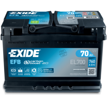 EXIDE Starterbatterie EL700 für 51832153