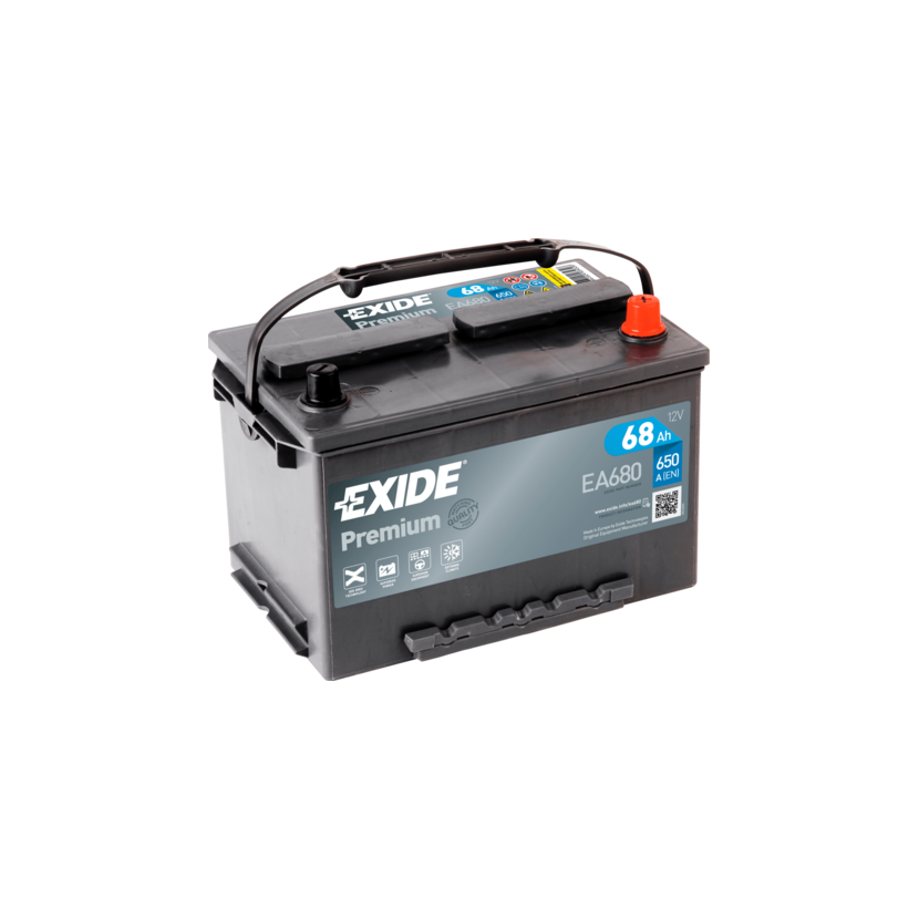 EXIDE Starterbatterie EA680