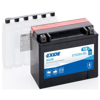 EXIDE Starterbatterie ETX20H-BS - ETX20HBS