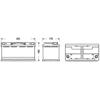 EXIDE Starterbatterie EZ850