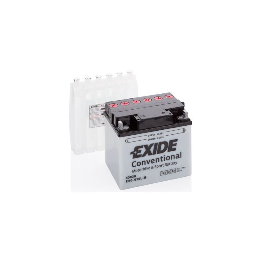 EXIDE Starterbatterie E60-N30L-B - E60N30LB