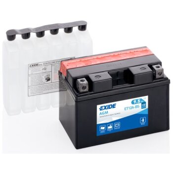 EXIDE Starterbatterie ET12A-BS - ET12ABS