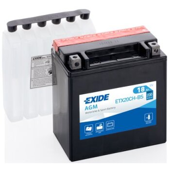 EXIDE Starterbatterie ETX20CH-BS - ETX20CHBS