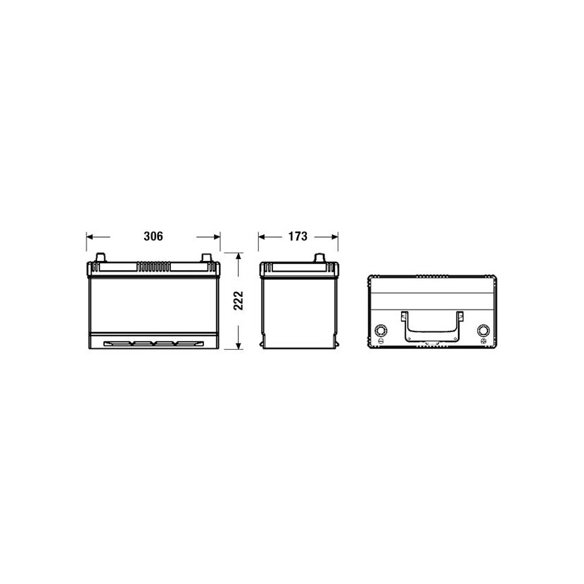 EXIDE Starterbatterie EL954 für 505326740