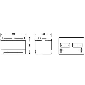 EXIDE Starterbatterie EB788