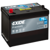 EXIDE Starterbatterie EA755 für 5600X6
