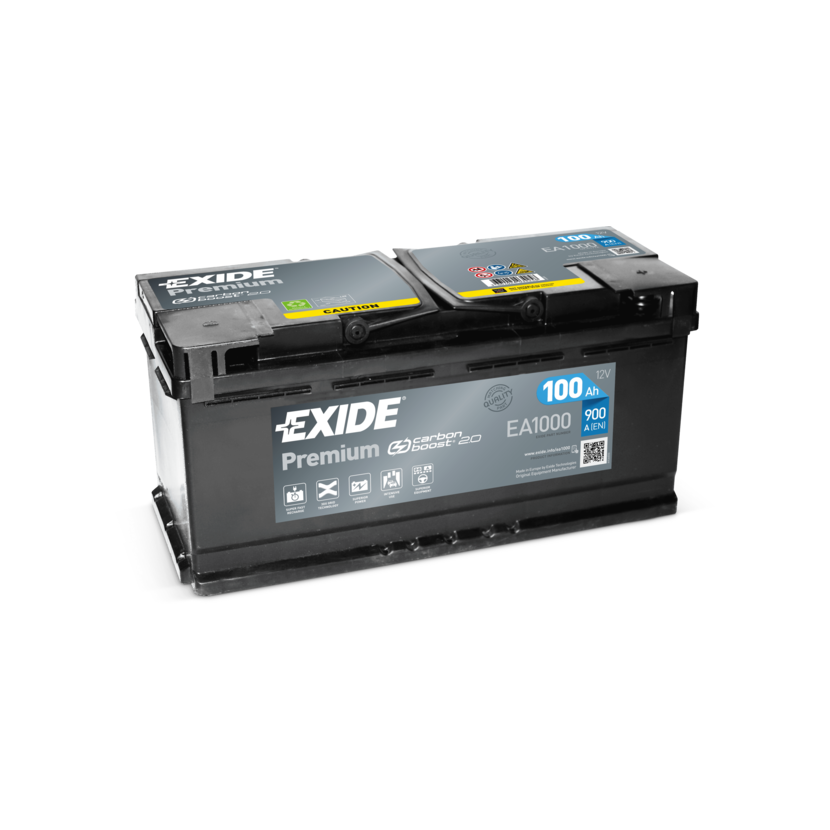 EXIDE Starterbatterie EA1000 für 1334385080