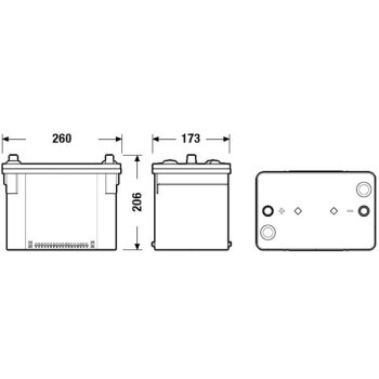 EXIDE Starterbatterie EK508 für 2132202