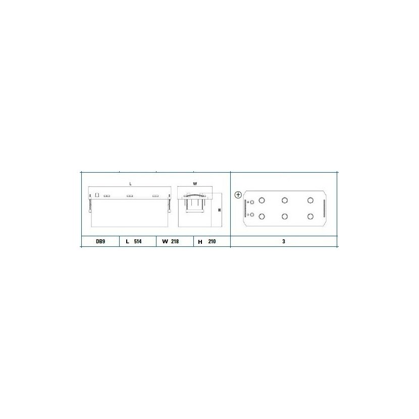 EXIDE Starterbatterie EG1353 für 1930948