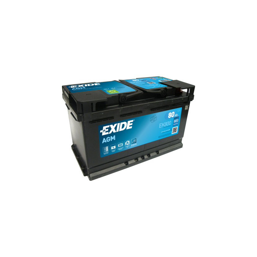 EXIDE Starterbatterie EK800 für 000915105CD