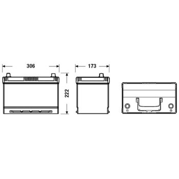 EXIDE Starterbatterie EB954 für 01579A112K