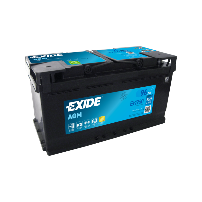 EXIDE Starterbatterie EK960 für 50538368