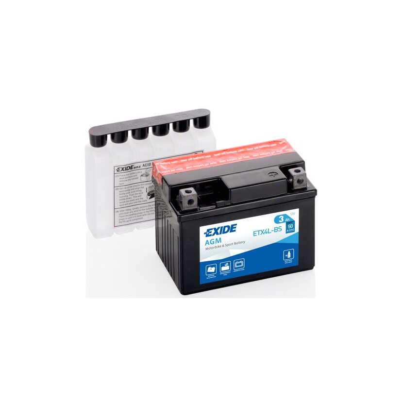 EXIDE Starterbatterie ETX4L-BS - ETX4LBS