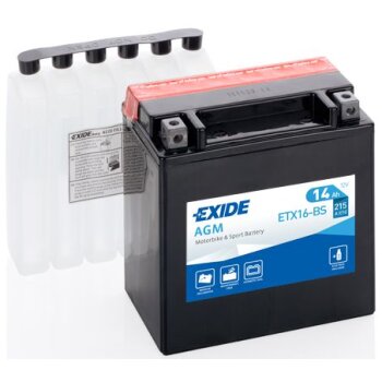 EXIDE Starterbatterie ETX16-BS - ETX16BS