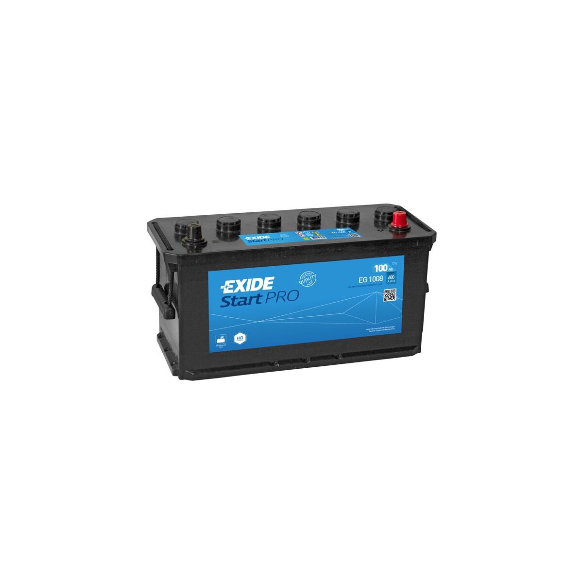 EXIDE Starterbatterie EG1008 für 8981726420 