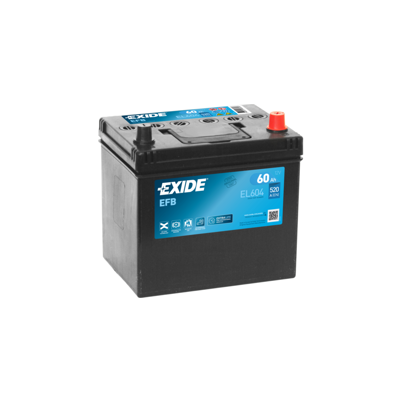 EXIDE Starterbatterie EL604 für PE1T18520