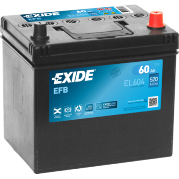 EXIDE Starterbatterie EL604 für PE1T18520