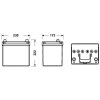 EXIDE Starterbatterie EL604 für PE1T18520