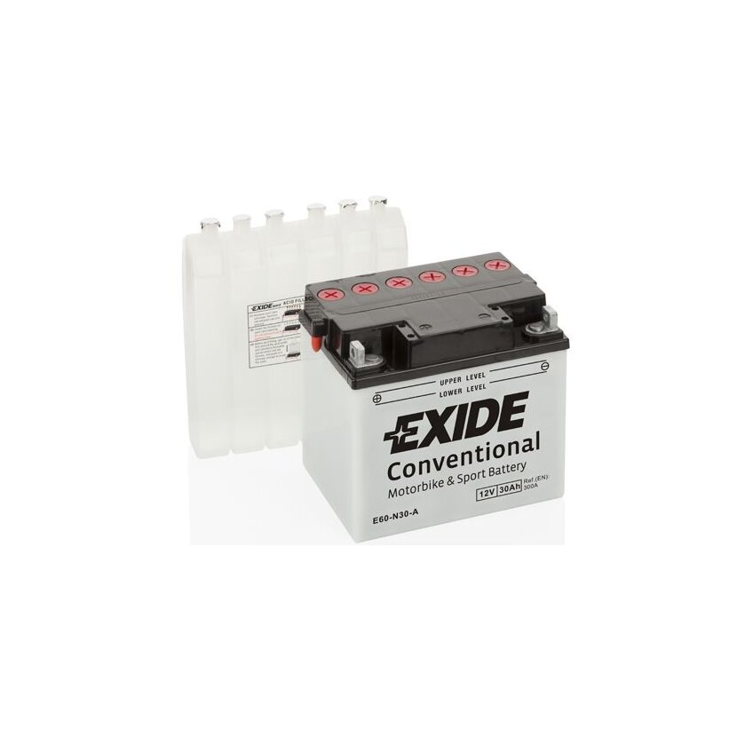EXIDE Starterbatterie E60-N30-A - E60N30A für 00580-53031