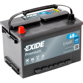 EXIDE Starterbatterie EA681