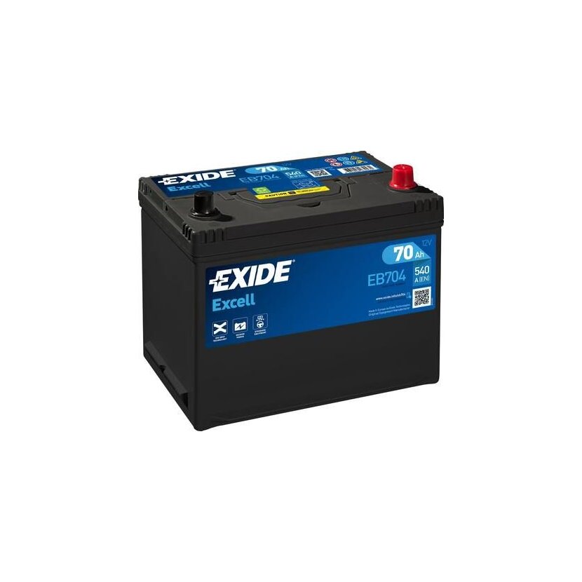 EXIDE Starterbatterie EB704 für 1060816