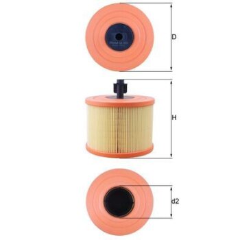 KNECHT Luftfilter LX 1035 - LX1035 für 13717536006