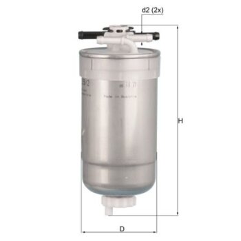 KNECHT Kraftstofffilter KL 233/2 - KL233/2 für...