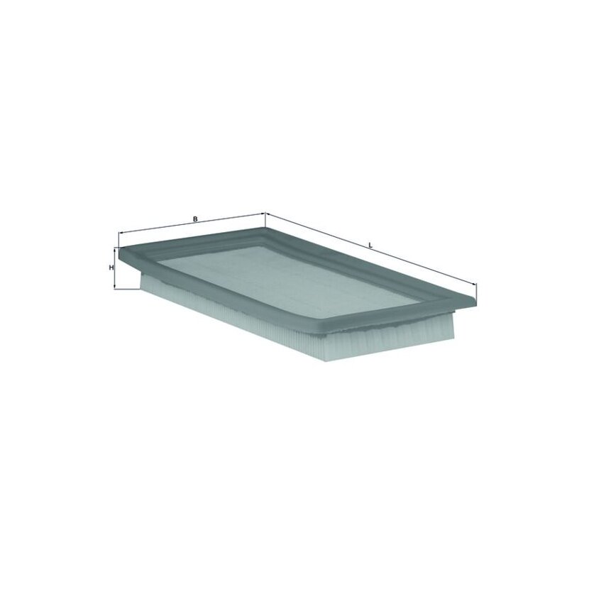 KNECHT Luftfilter LX 480 - LX480 für 1444N5