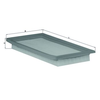 KNECHT Luftfilter LX 480 - LX480 für 1444N5