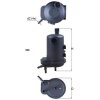 KNECHT Kraftstofffilter KL 633D - KL633D für 16400AY61A