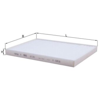 KNECHT Filter, Innenraumluft LA 1178 - LA1178 für...