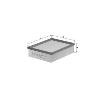 KNECHT Luftfilter LX 742/1 - LX742/1 für 165466878R