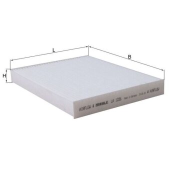KNECHT Filter, Innenraumluft LA 1226 - LA1226 für...