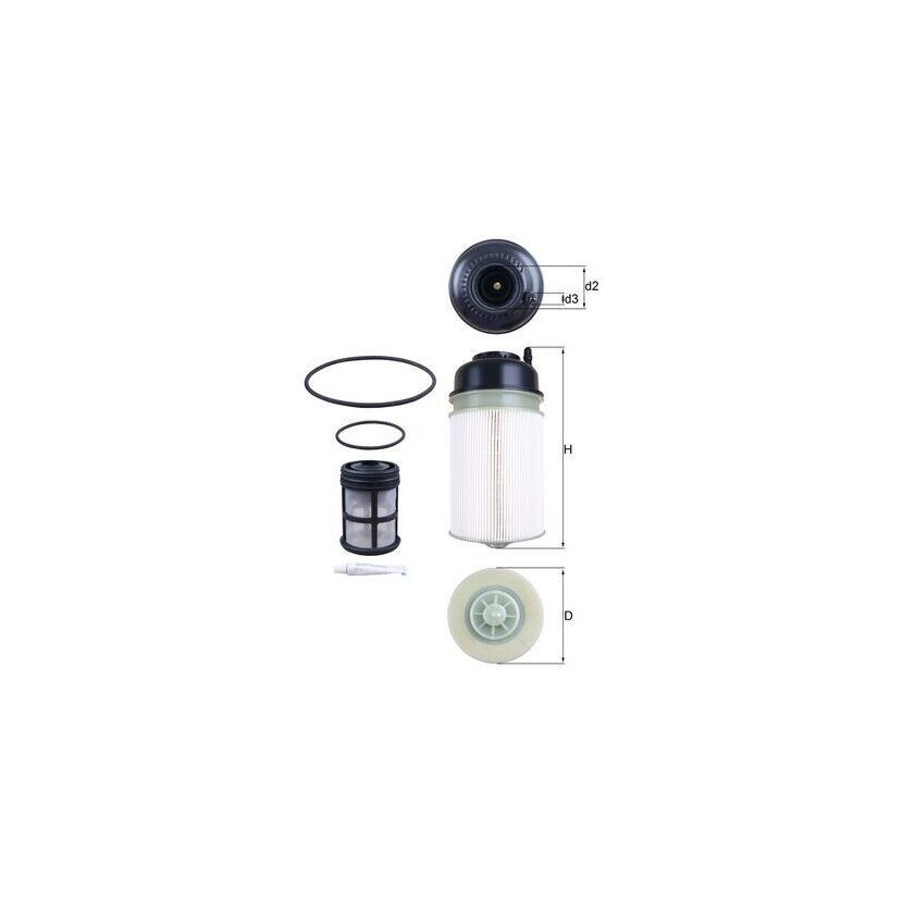 KNECHT Kraftstofffilter KX 406KIT - KX406KIT für 4700901451