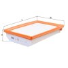 KNECHT Luftfilter LX 4333 - LX4333 für 52027683