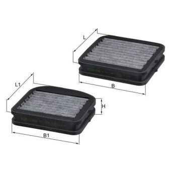 KNECHT Filter, Innenraumluft LKK 72/S - LKK72/S für...