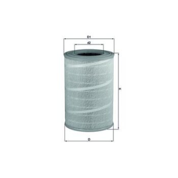 KNECHT Luftfilter LX 713 - LX713 für 5001018011