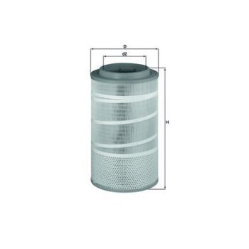 KNECHT Luftfilter LX 1457 - LX1457 für 1363024