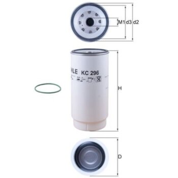 KNECHT Kraftstofffilter KC 296D - KC296D für 1433649
